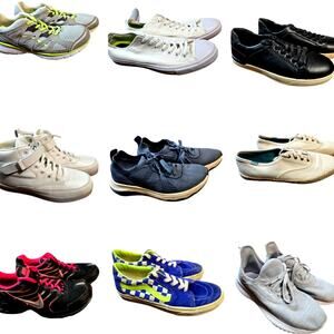Bulk Men’s Women’s Tennis Athletic Shoe Lot Of 9 Name Brand Wholesale Reseller